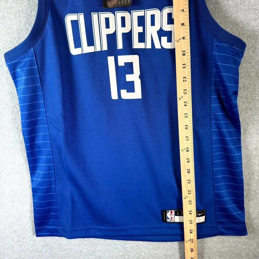 Nike Tank Top Youth L 14/18‎ Blue Dri-Fit LA Clippers Basketball Paul George #13